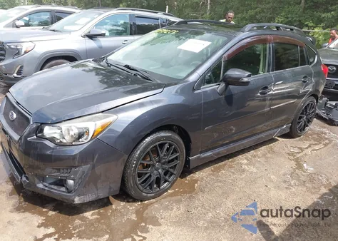 2016 Subaru Impreza 2.0I Sport Premium из США, поврежденный, VIN JF1GPAS66G8200884